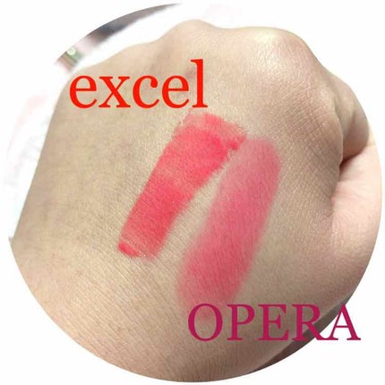 リップケアオイル/excel/リップグロスを使ったクチコミ(3枚目)