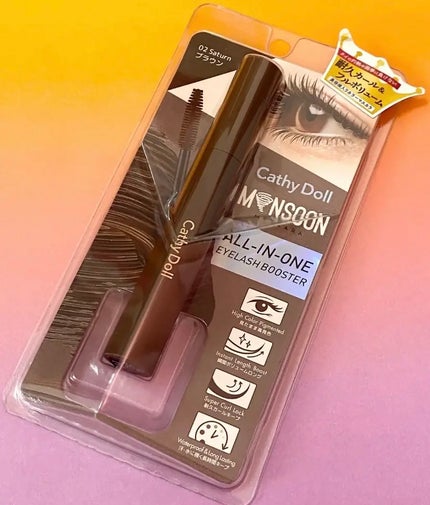 モンスーンカラーマスカラ/CathyDoll/マスカラを使ったクチコミ(1枚目)