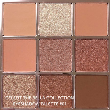 The Bella collection eyeshadow palette/CELEFIT/アイシャドウパレットを使ったクチコミ(2枚目)