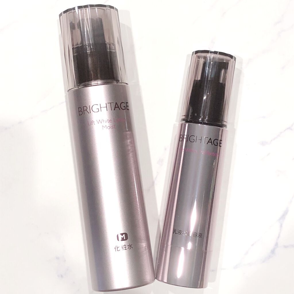 リフトホワイト パーフェクション/BRIGHTAGE/美容液を使ったクチコミ（1枚目）