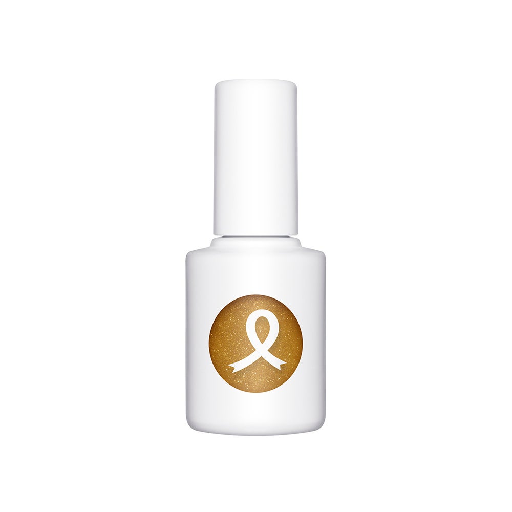 uka nail polish Gold Ribbon