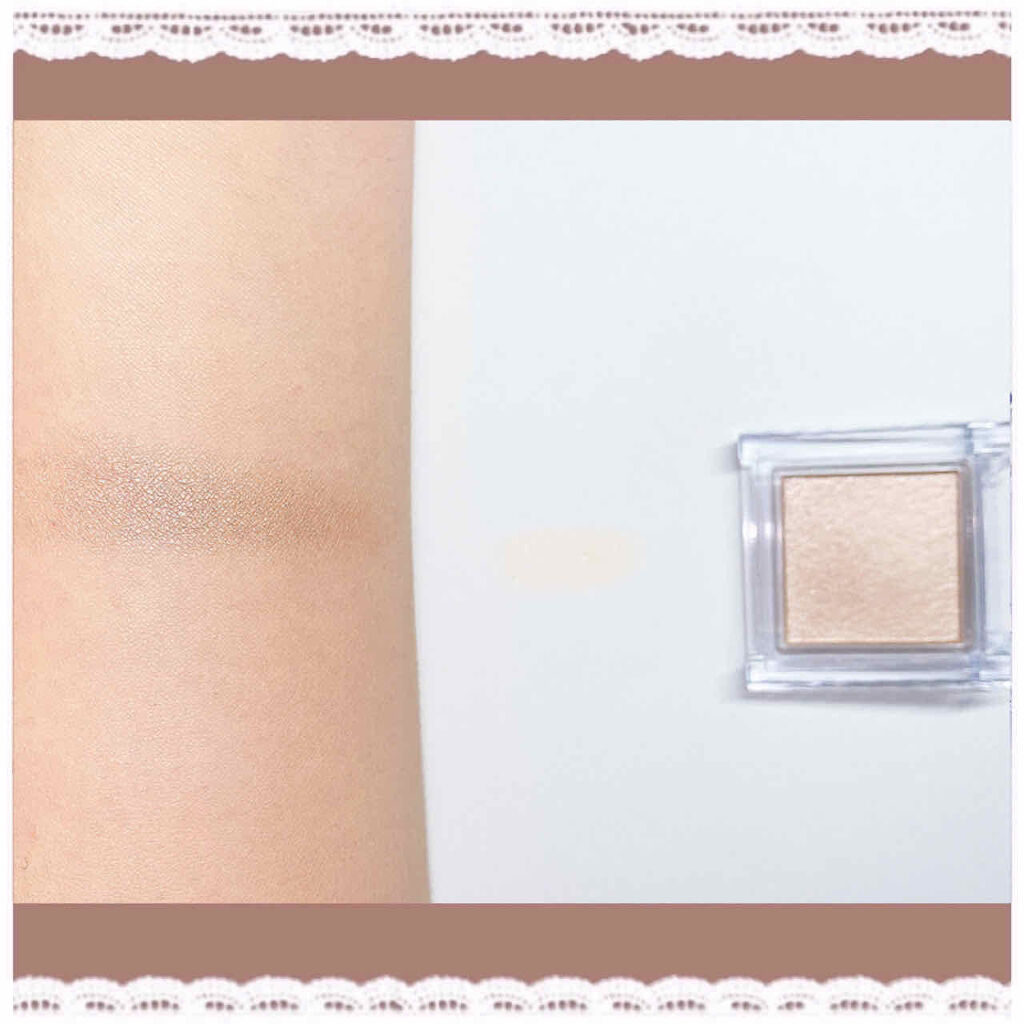 ブライトアップアイシャドウ/media/単色アイシャドウを使ったクチコミ（2枚目）