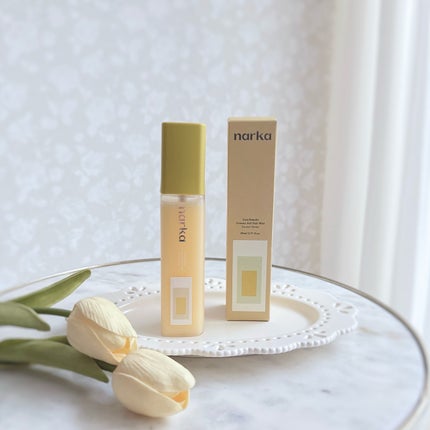 クリーミーベールヘアミスト サンセットハニー/narka/ヘアミストを使ったクチコミ(1枚目)