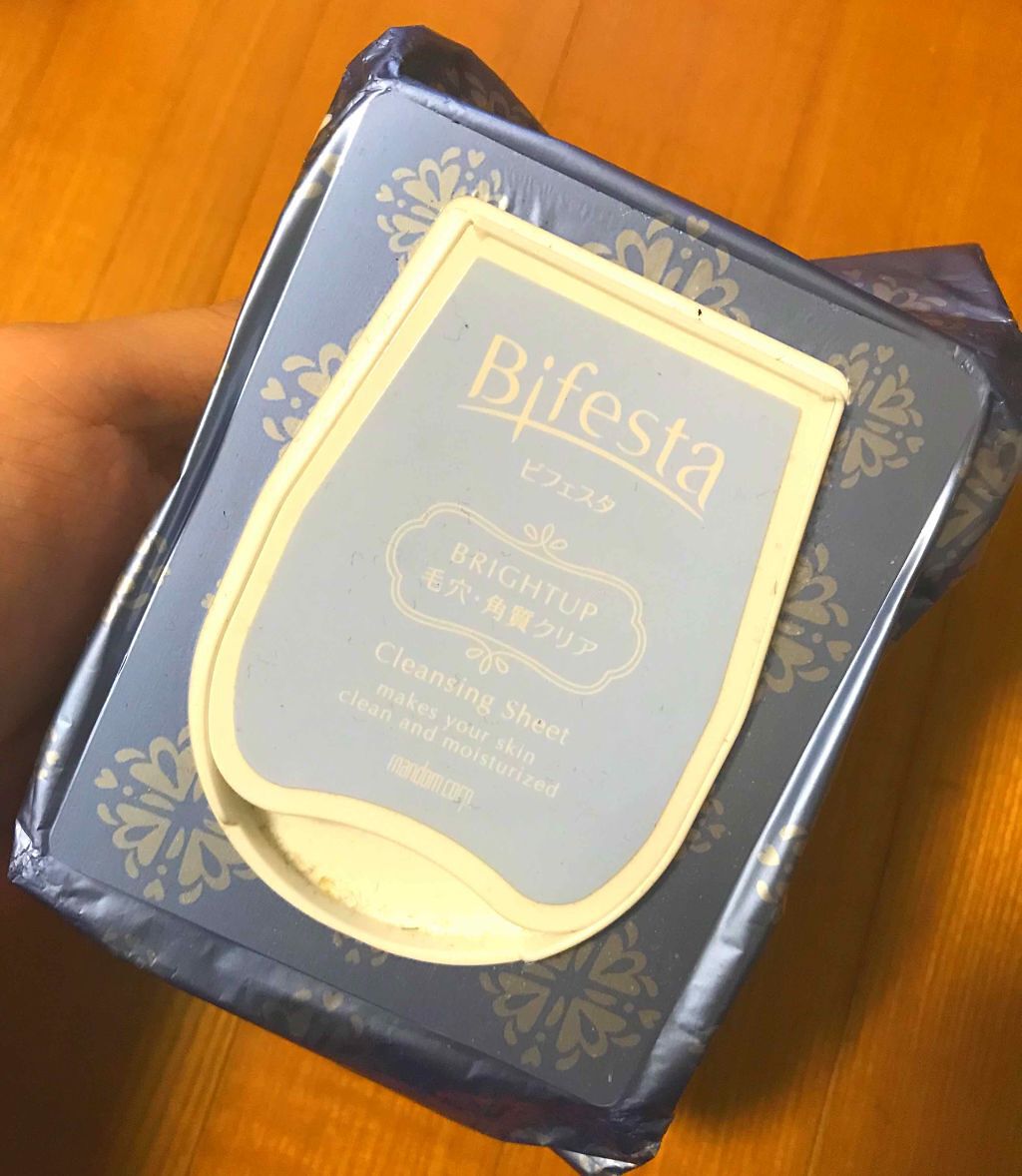 ミセラークレンジングシート ブライトアップ/ビフェスタ/クレンジングシートを使ったクチコミ(1枚目)