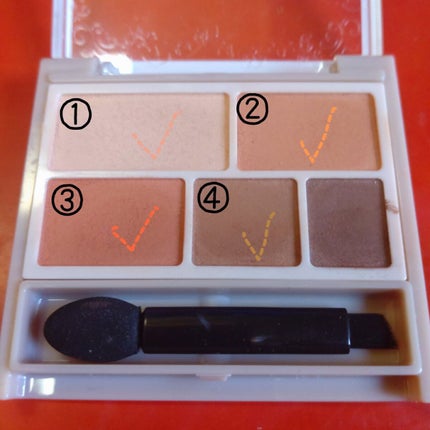 パーフェクトマルチアイズ/キャンメイク/アイシャドウパレットを使ったクチコミ(2枚目)