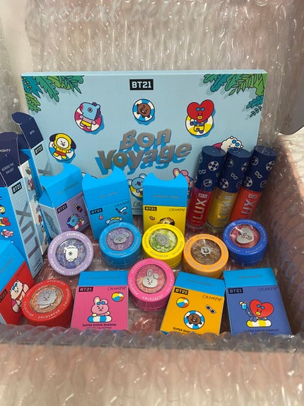 ぷぅぴぃ《紫コス部💜💗》 on LIPS 「ColorPop✖️BTSBTSファンの方、全部完売する前にぜ..」(2枚目)