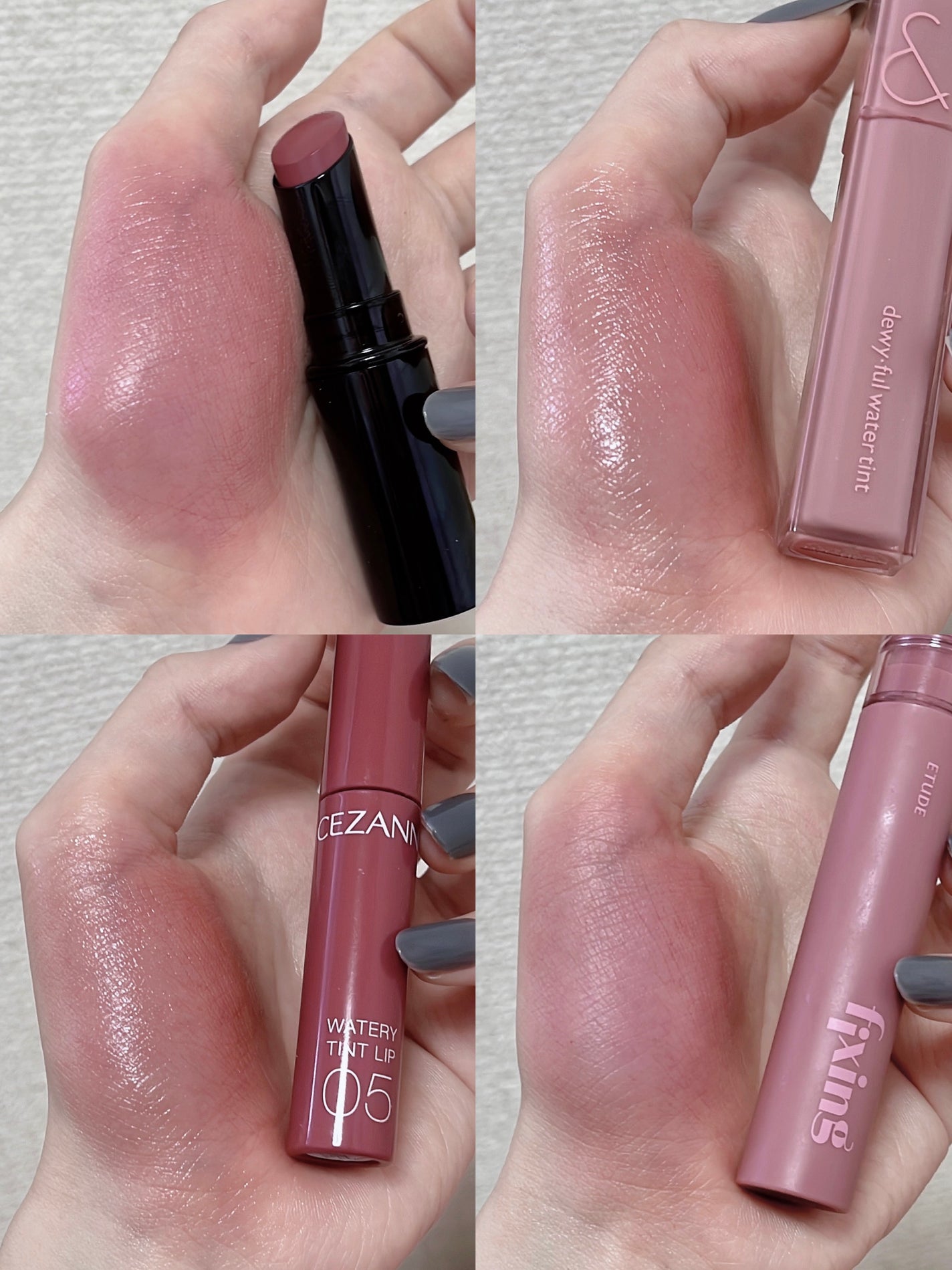 メルティールミナスルージュ(ティントタイプ)/キャンメイク/リップティントを使ったクチコミ(9枚目)