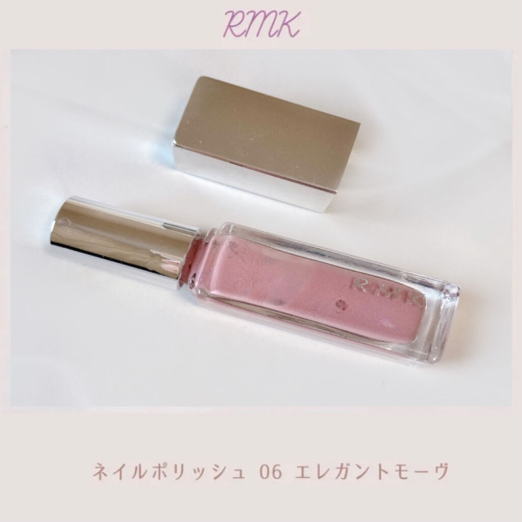 ネイルポリッシュ 06(P) エレガントモーヴ/RMK/マニキュアを使ったクチコミ（2枚目）