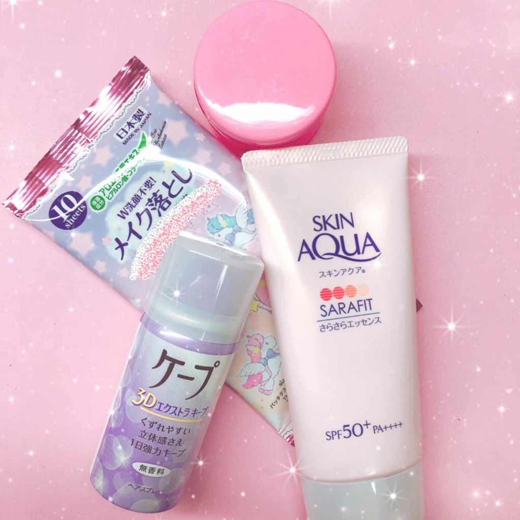 メイク落としのクレンジングティッシュ/DAISO/クレンジングシートを使ったクチコミ(1枚目)