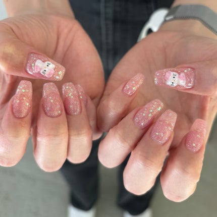 夏美🍉フォロバ on LIPS 「【1度はやりたい🌺平成GALネイル🐱】今年50周年をむかえたH..」(4枚目)