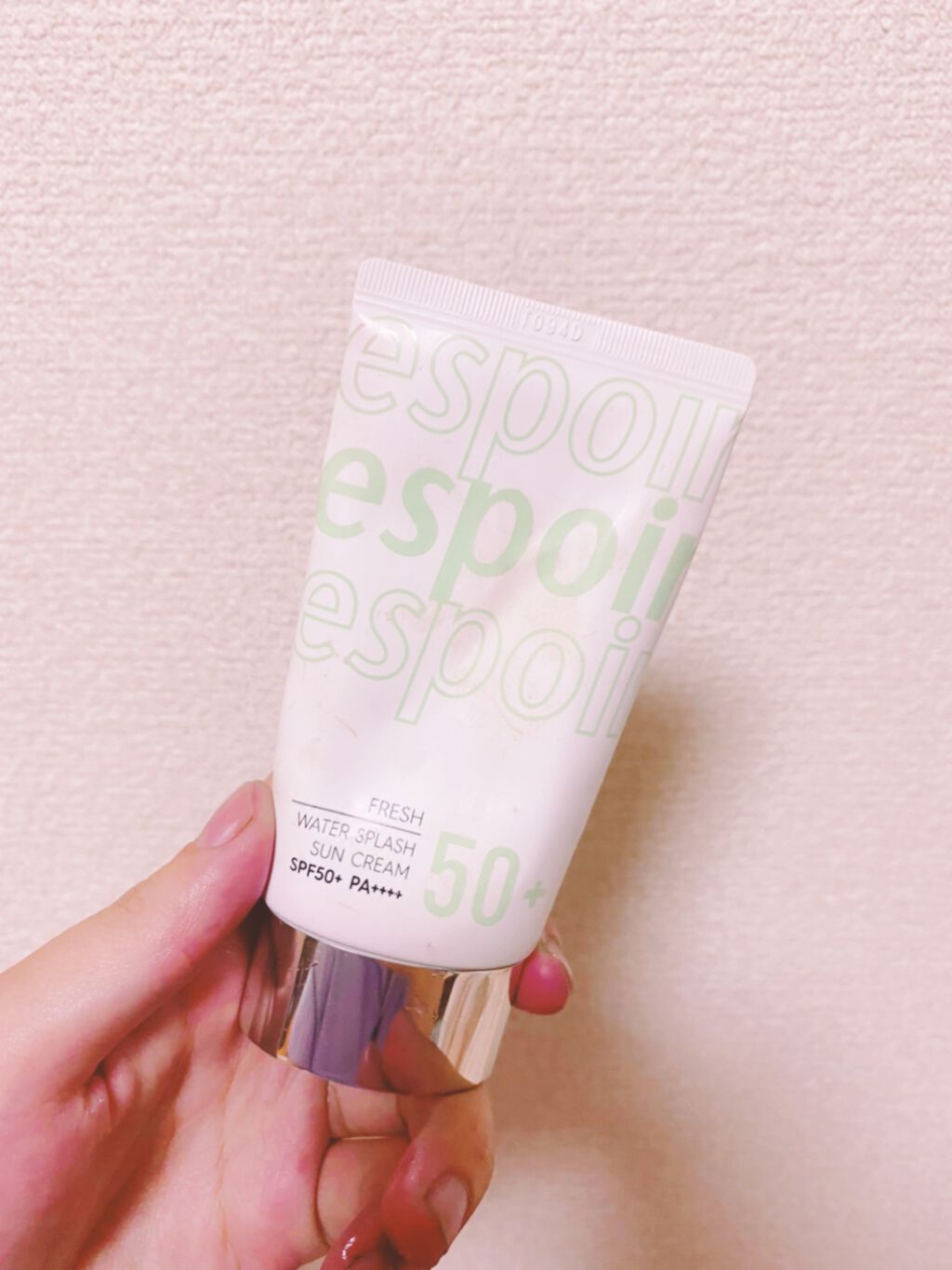 ウォータースプラッシュサンクリーム/espoir/日焼け止め・UVケアを使ったクチコミ(2枚目)