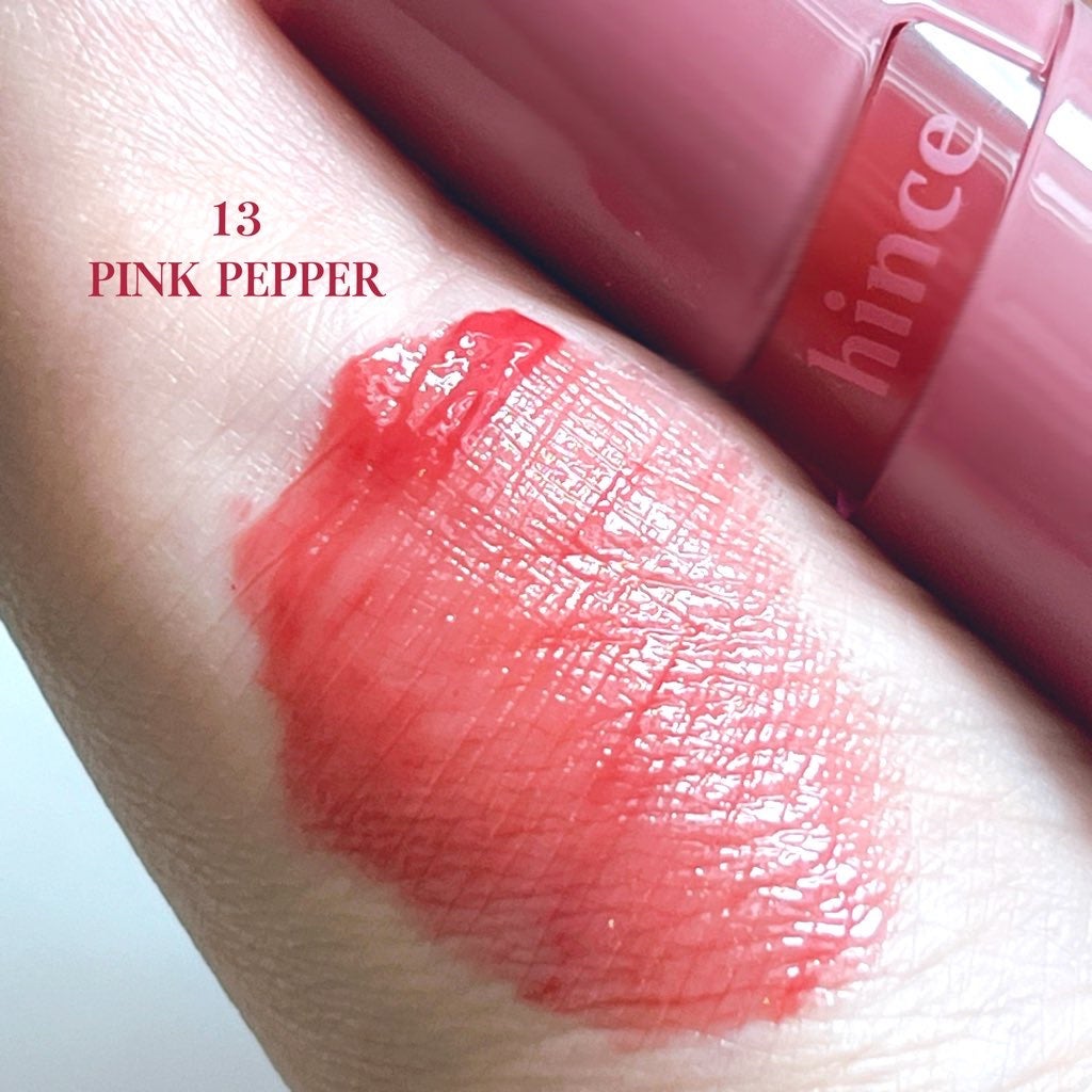 ロウグロウジェルティント/hince/リップティントを使ったクチコミ(3枚目)