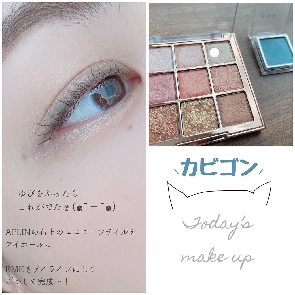 インジーニアス パウダーアイズ N EX-15 ターコイズ/RMK/単色アイシャドウを使ったクチコミ（1枚目）