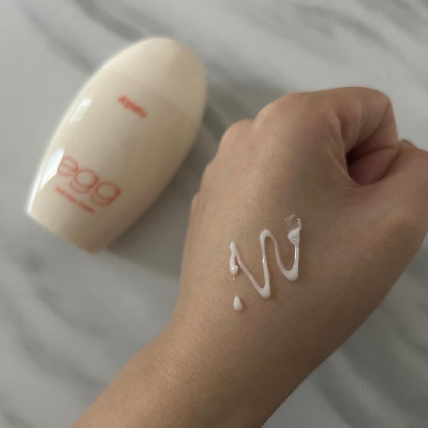 毛穴レスむき卵肌クリーム/A’pieu/フェイスクリームを使ったクチコミ(3枚目)