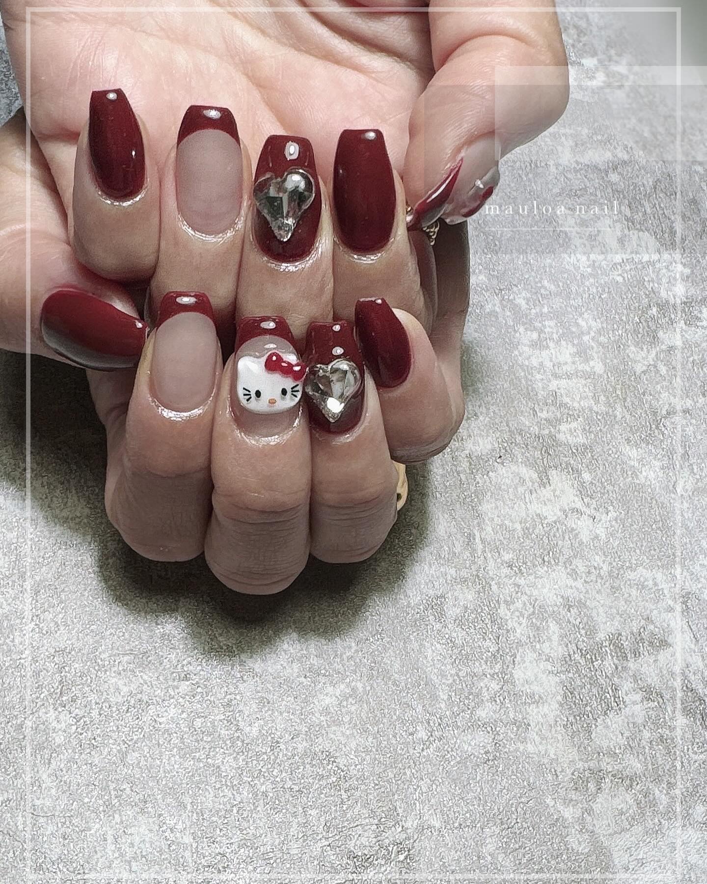 #オールドイングリッシュネイル,#ブルーネイル,#アートネイル,#水色ネイル,#ミラーアートネイル,#ボルドーネイル,#うねうねネイル,#サマーネイル,#リボンネイル,#ミラーネイル,#手書きアートネイル,#チェーンネイル,#キティちゃんネイル,#ブルーネイル,#サンリオネイル,#天王寺ネイル,#ネイルのネイルデザイン