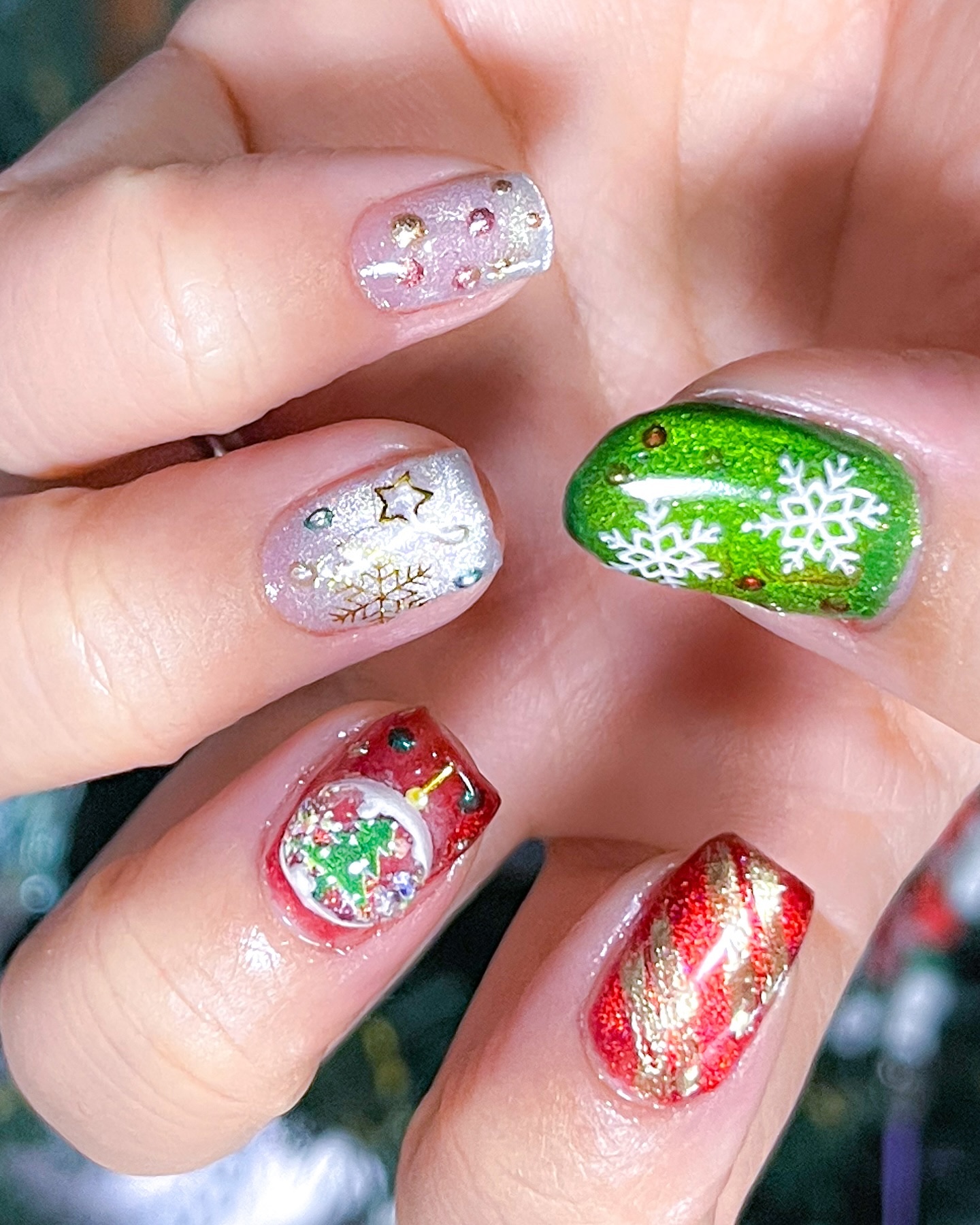 ネイルシール/SHEIN/ネイルシールを使ったクチコミ（1枚目）