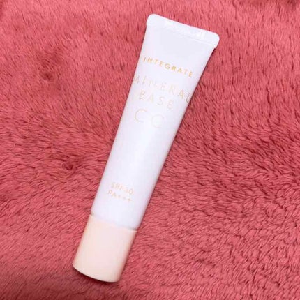 ミネラルベース CC/インテグレート/CCクリームを使ったクチコミ(1枚目)