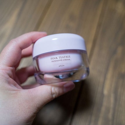 ピンクティーツリークリーム/APLIN/フェイスクリームを使ったクチコミ(1枚目)