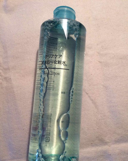 クリアケア拭き取り化粧水/無印良品/拭き取り化粧水を使ったクチコミ(1枚目)