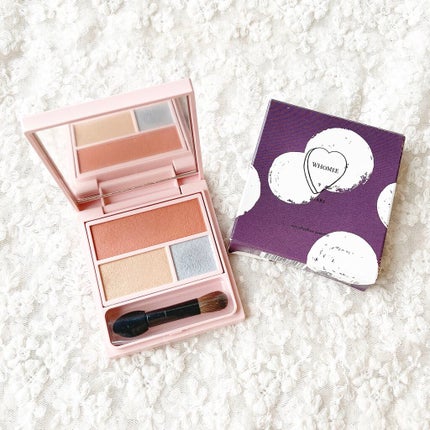 フーミー アイシャドウパレット/WHOMEE/アイシャドウパレットを使ったクチコミ(1枚目)