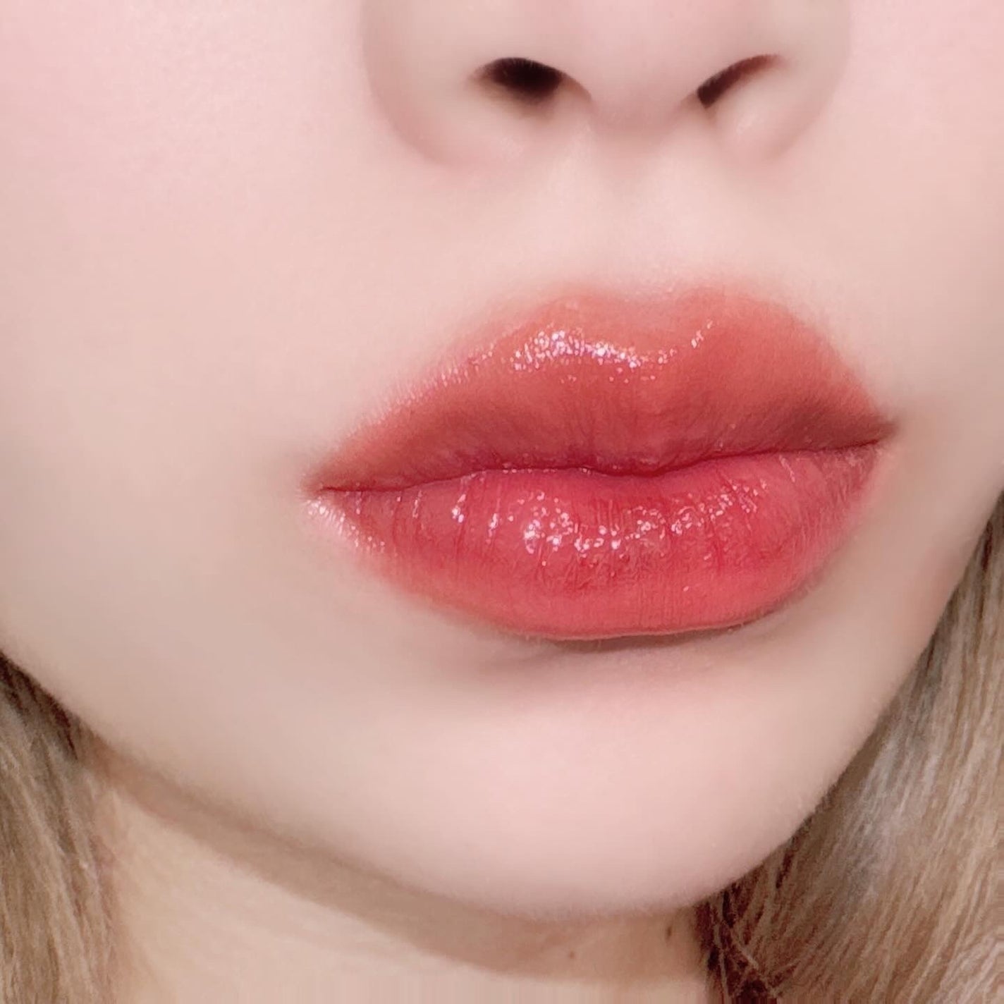 ブラーグロイリップティント/Dinto/リップティントを使ったクチコミ(2枚目)