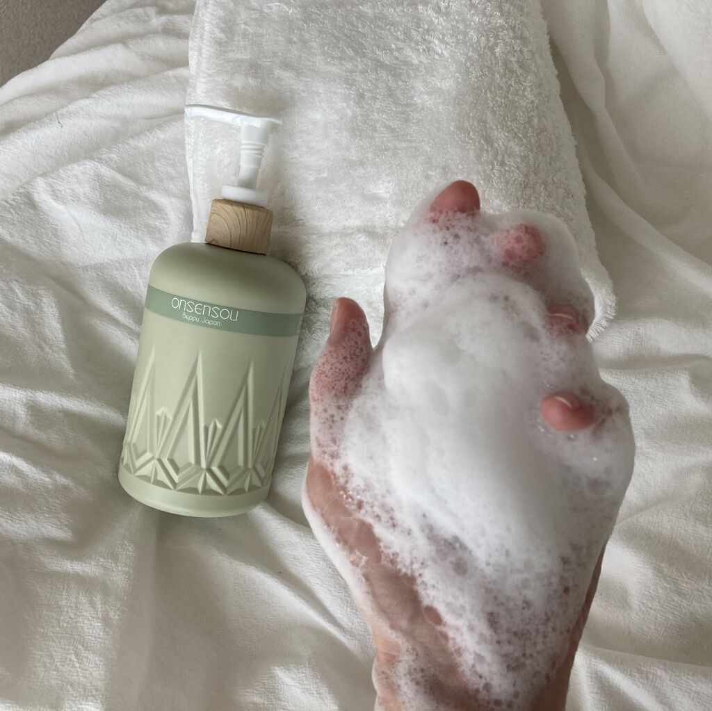 温泉藻配合ボディクレンザー/ONSENSOU/ボディソープを使ったクチコミ（2枚目）