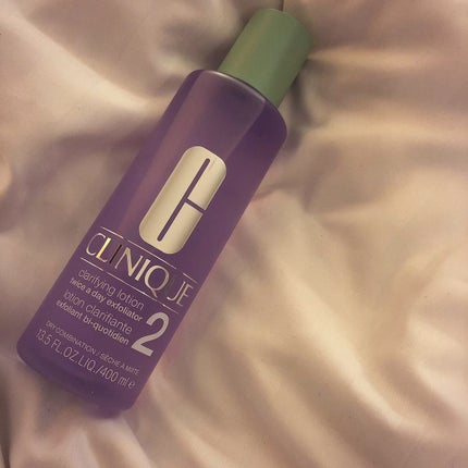 クラリファイング ローション 2/CLINIQUE/拭き取り化粧水を使ったクチコミ(1枚目)