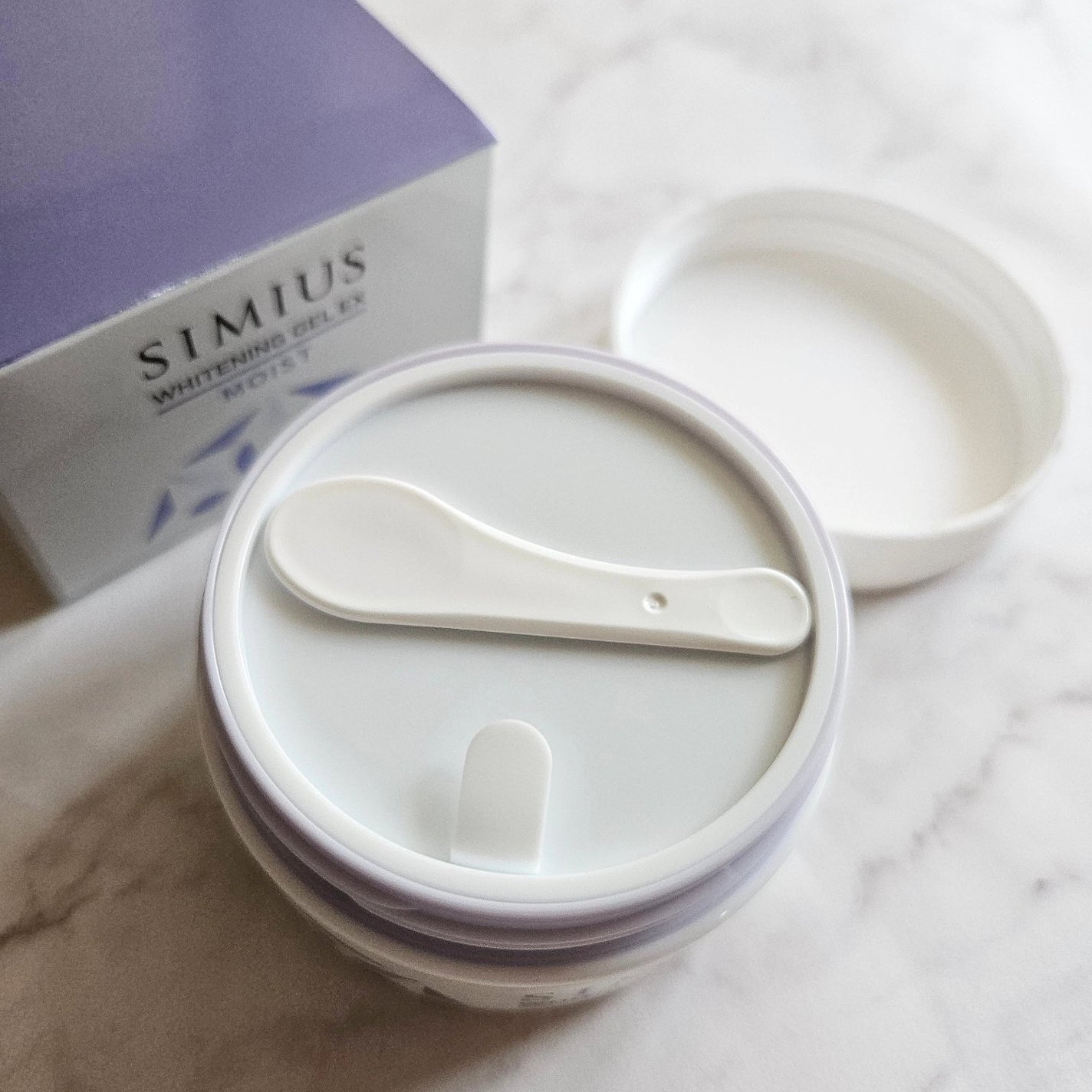 薬用ホワイトニングジェルEX モイスト(しっとり)/シミウス/オールインワン化粧品を使ったクチコミ(2枚目)