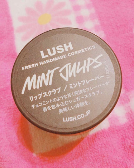 ラッシュ ミントフレーバー リップスクラブのクチコミ「#LUSH
リップスクラブ
ミントフレーバー🌱
友達の誕生日プレゼントにしようと思ったの.....」(1枚目)
