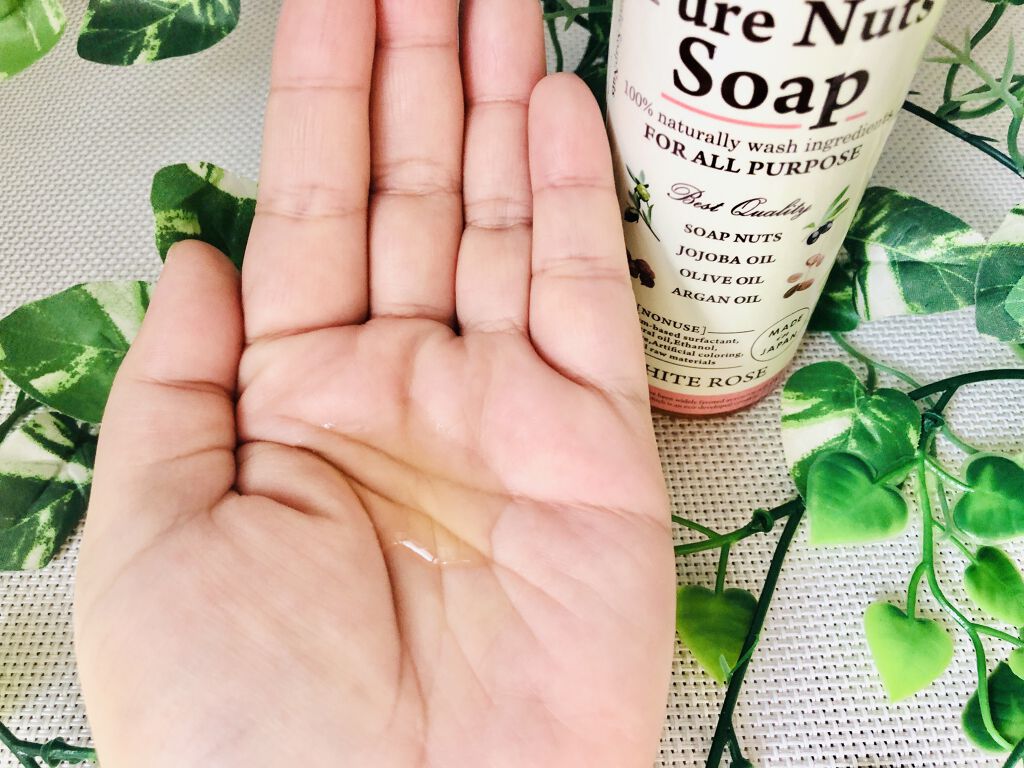 ピュアナッツソープ ホワイトローズの香り/ナチュラセラ/洗顔フォームを使ったクチコミ（3枚目）