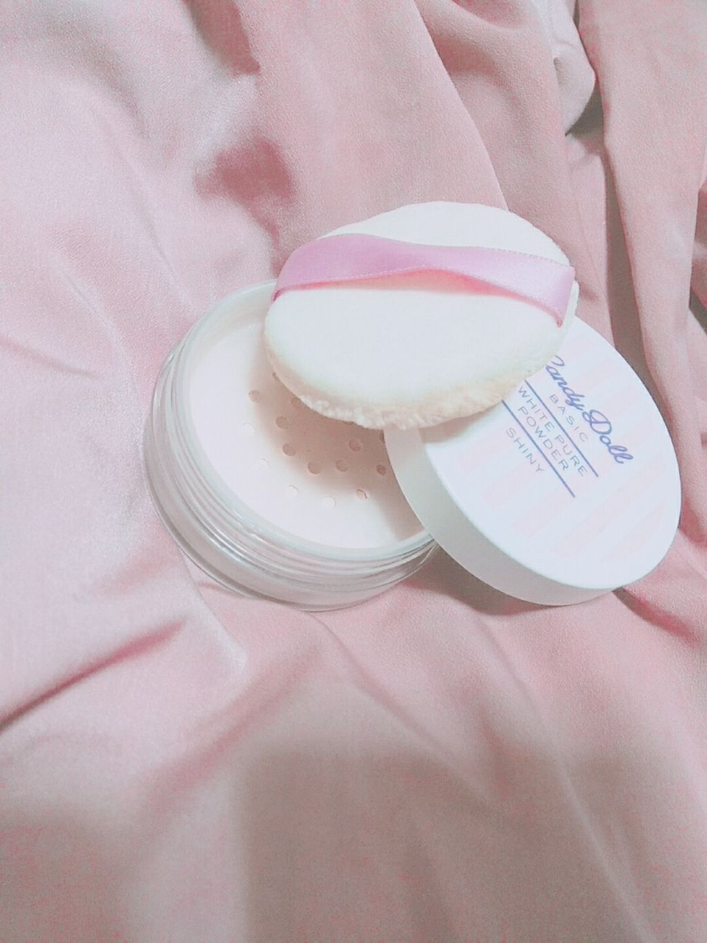 キャンディドール ホワイトピュアパウダー<ノーマル>/CandyDoll/ルースパウダーを使ったクチコミ(1枚目)