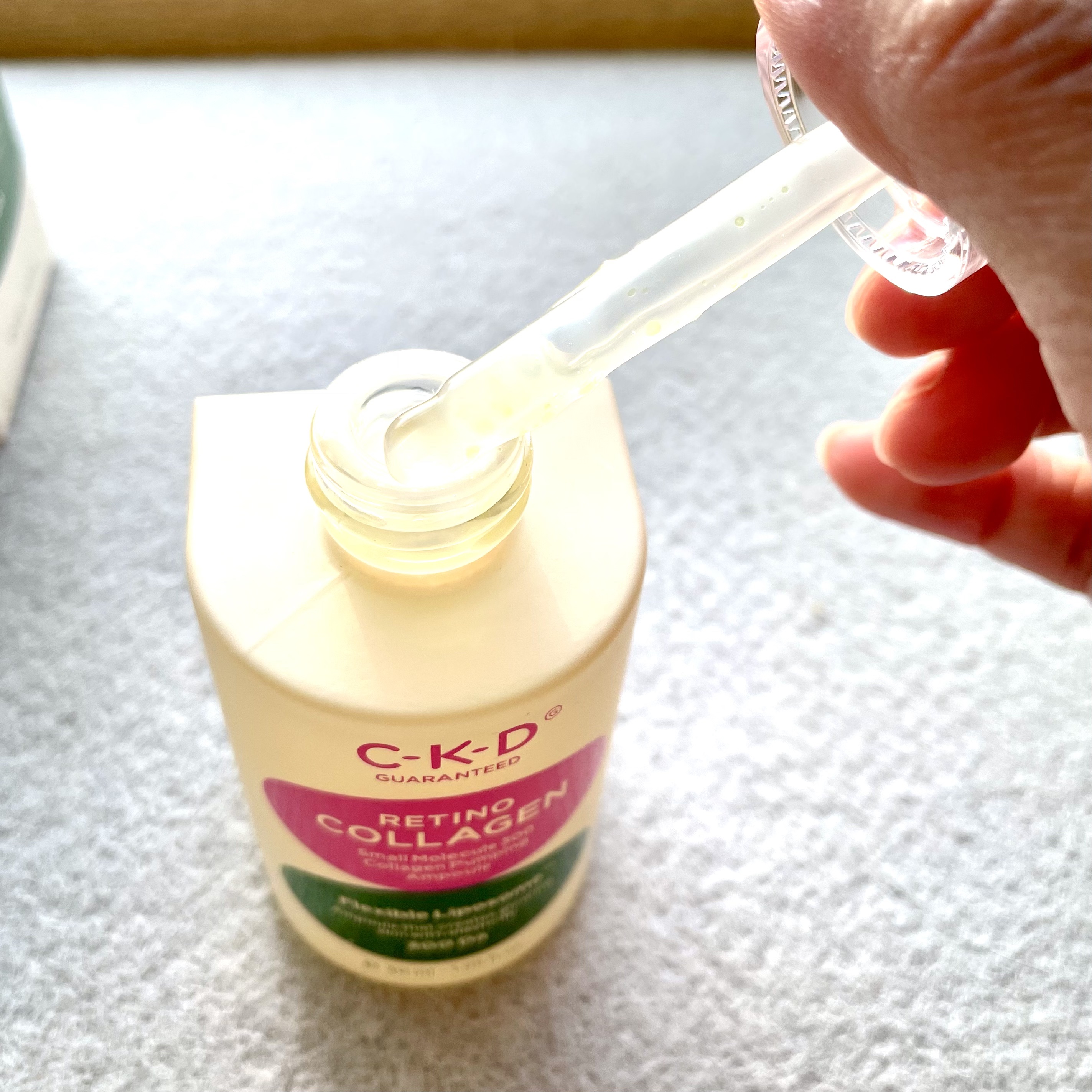 レチノコラーゲン低分子300パンピングアンプル/CKD/美容液を使ったクチコミ（3枚目）