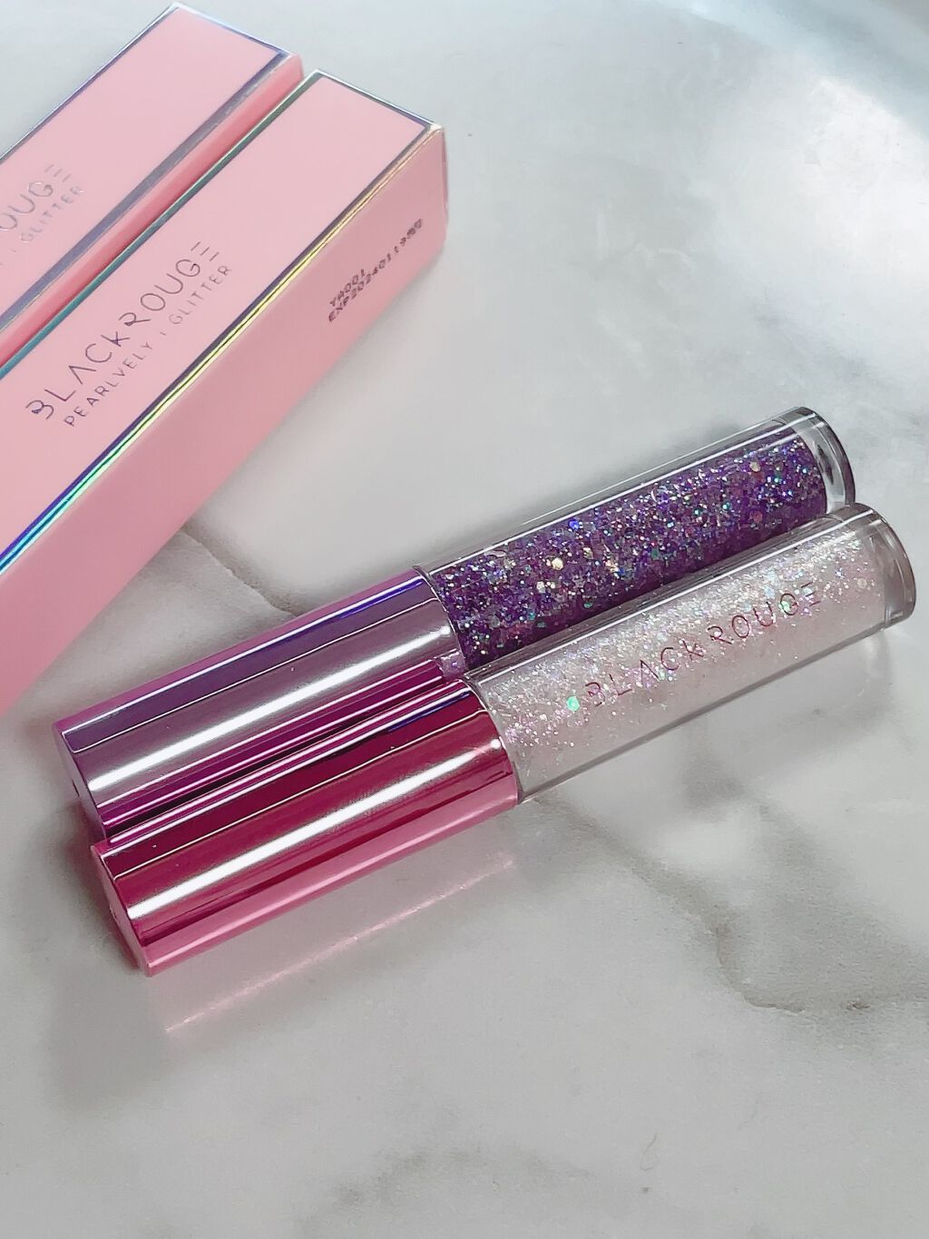 パールブリーアイグリッター/BLACK ROUGE/グリッターを使ったクチコミ（1枚目）