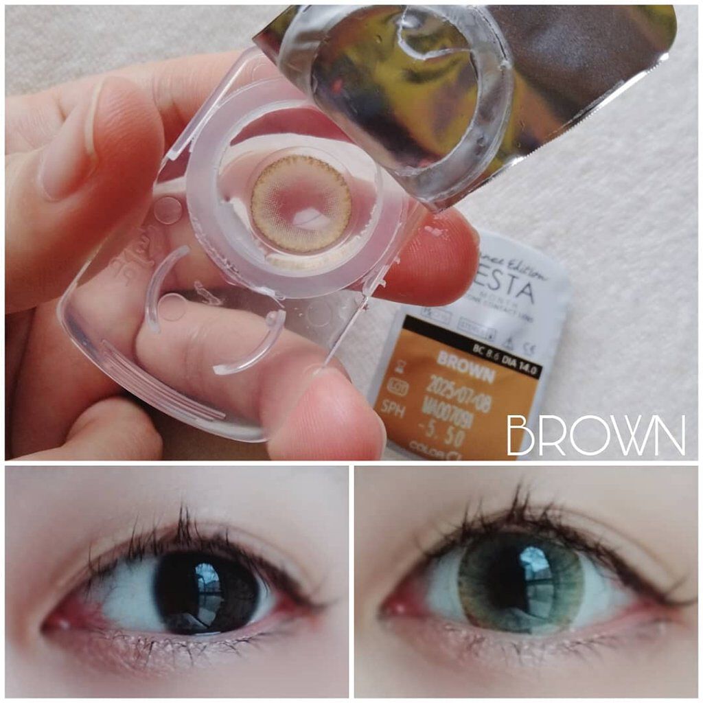 シエスタ Siesta/THEPIEL/カラーコンタクトレンズを使ったクチコミ（2枚目）