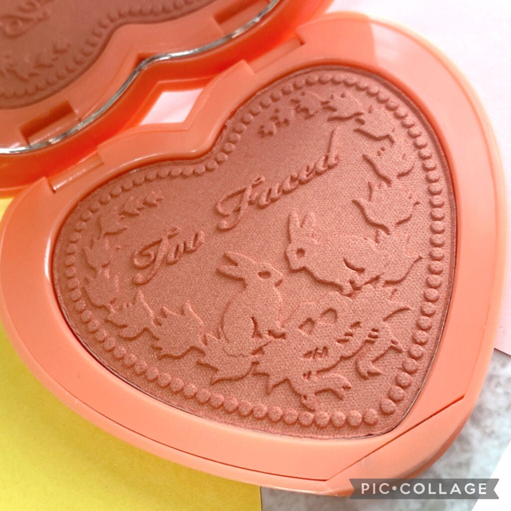 ラブ フラッシュ ロングラスティング 16H ブラッシュ/Too Faced/パウダーチークを使ったクチコミ(4枚目)