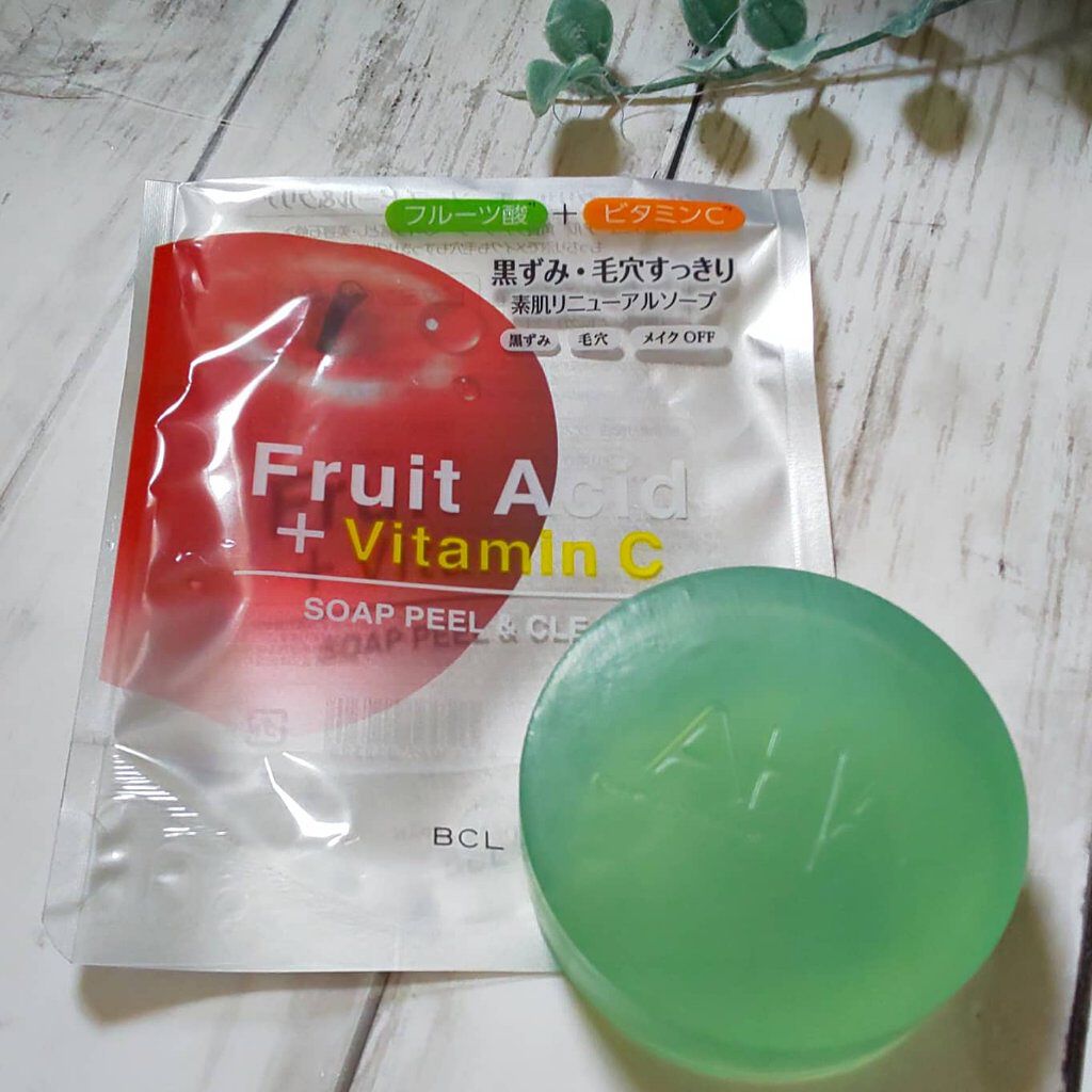 ソープ ピール&クリア/クレンジングリサーチ/洗顔石鹸を使ったクチコミ（1枚目）
