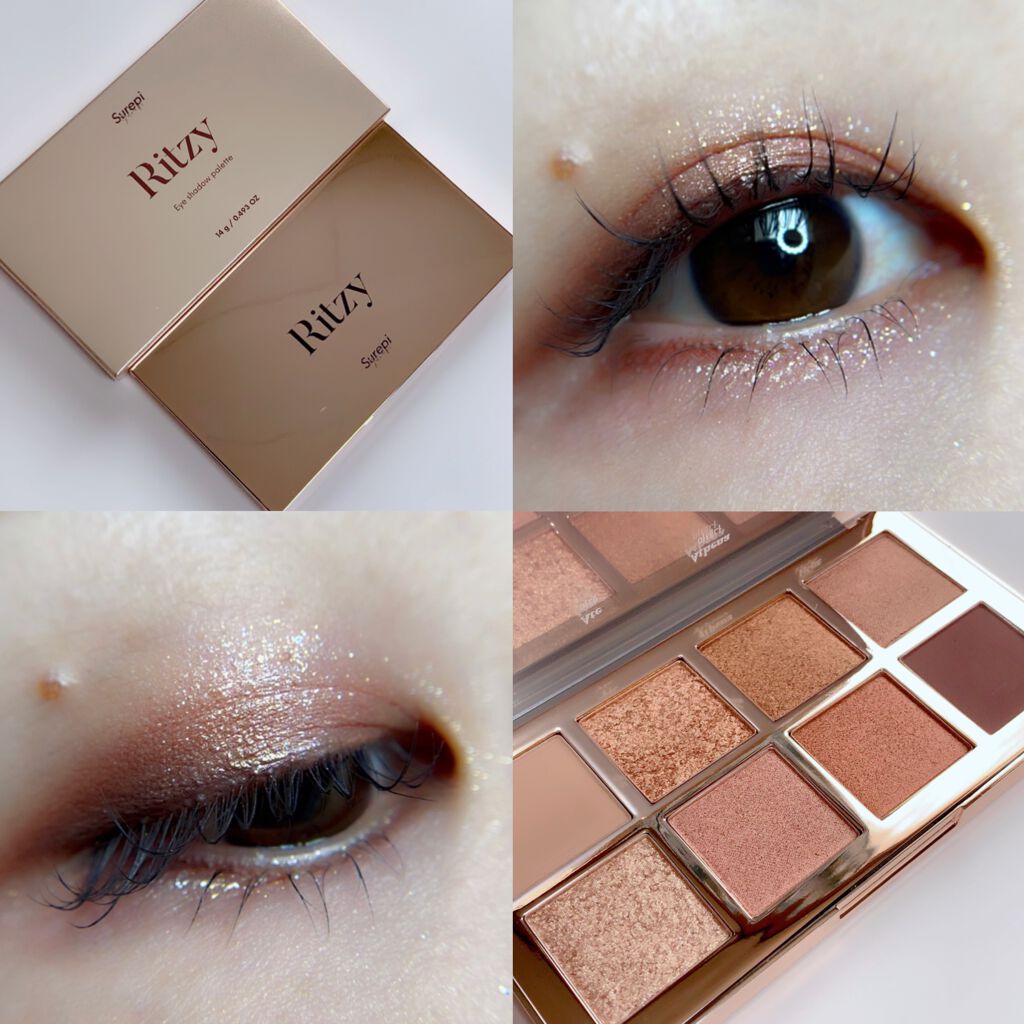 Ritzy Eyeshadow Palette/Surepi/アイシャドウパレットを使ったクチコミ（1枚目）