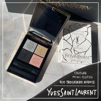 クチュール ミニ クラッチ/YVES SAINT LAURENT BEAUTE/アイシャドウパレットを使ったクチコミ(1枚目)