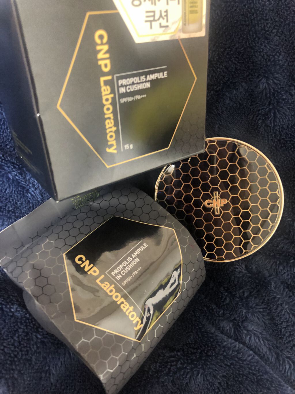 プロポリスアンプルインクッション/CNP Laboratory/クッションファンデーションを使ったクチコミ（2枚目）