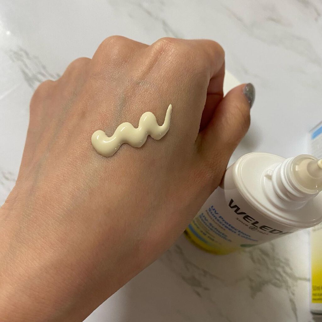 エーデルワイス UVプロテクト 旧バージョン/WELEDA/化粧下地を使ったクチコミ（3枚目）