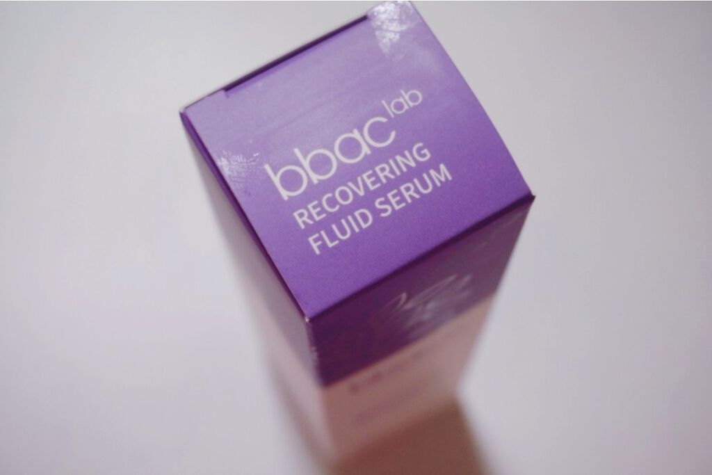 RECOVERING FLUID SERUM/BBACLAB/乳液を使ったクチコミ（2枚目）