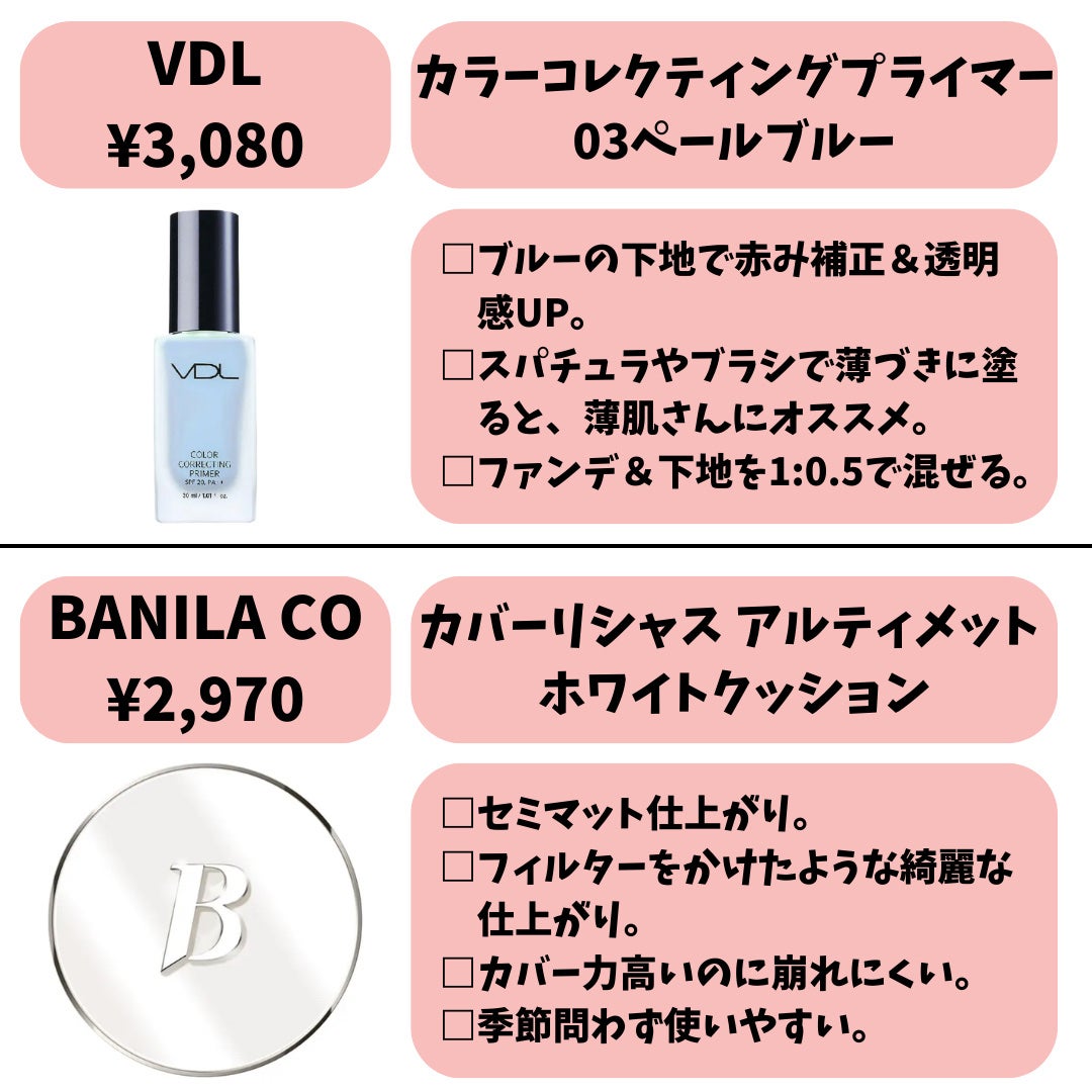 カラーコレクティングプライマー/VDL/化粧下地を使ったクチコミ(2枚目)