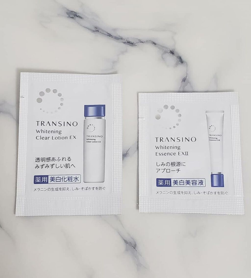 薬用ホワイトニングクリアローションEX/トランシーノ/化粧水を使ったクチコミ(4枚目)