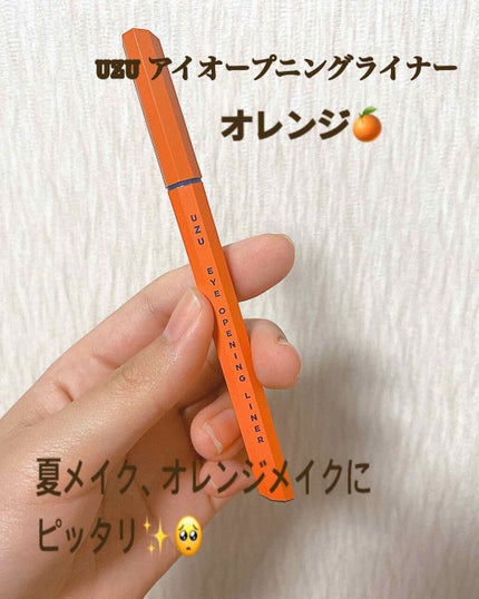 EYE OPENING LINER/UZU BY FLOWFUSHI/リキッドアイライナーを使ったクチコミ(1枚目)