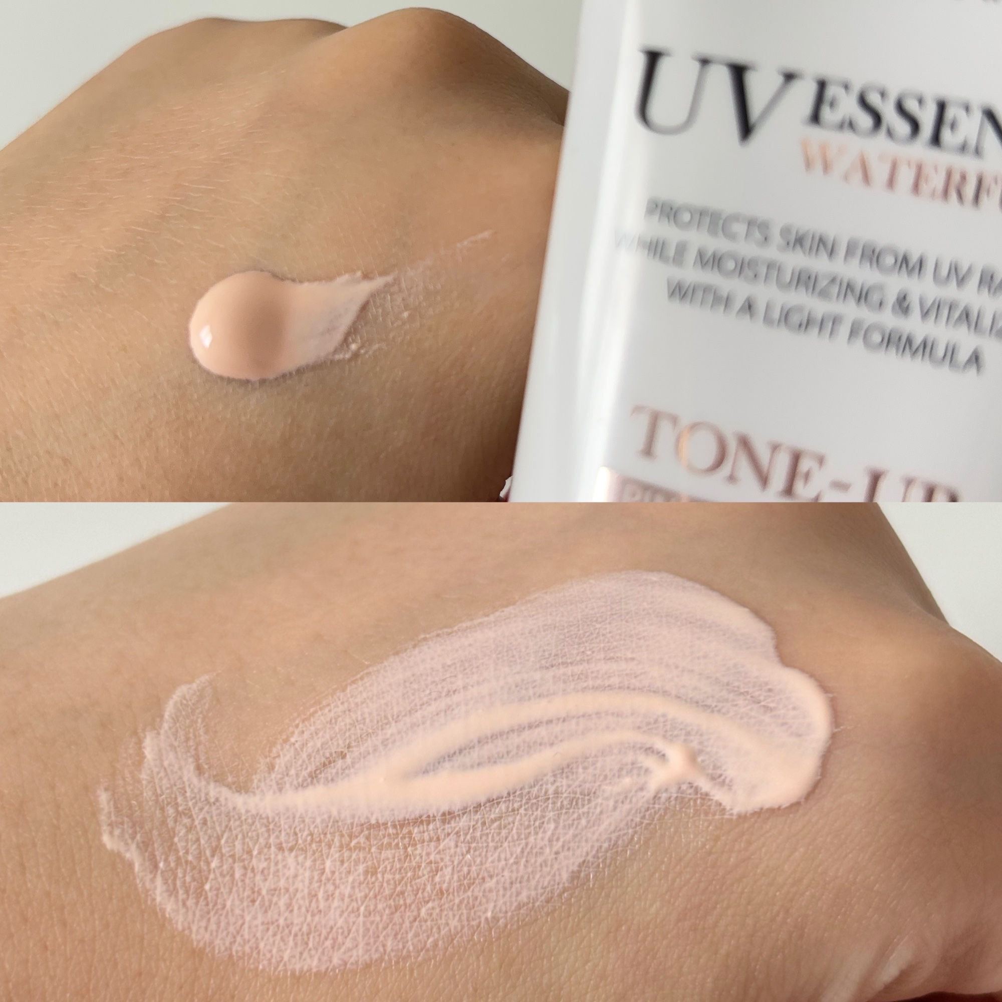 ウォータフルトーンアップサンクリーム/ダルバ/日焼け止めクリームを使ったクチコミ（2枚目）