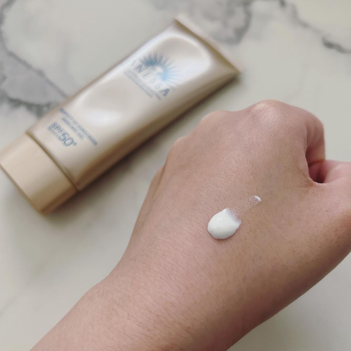 パーフェクトUV スキンケアジェル N/アネッサ/日焼け止め・UVケアを使ったクチコミ（2枚目）