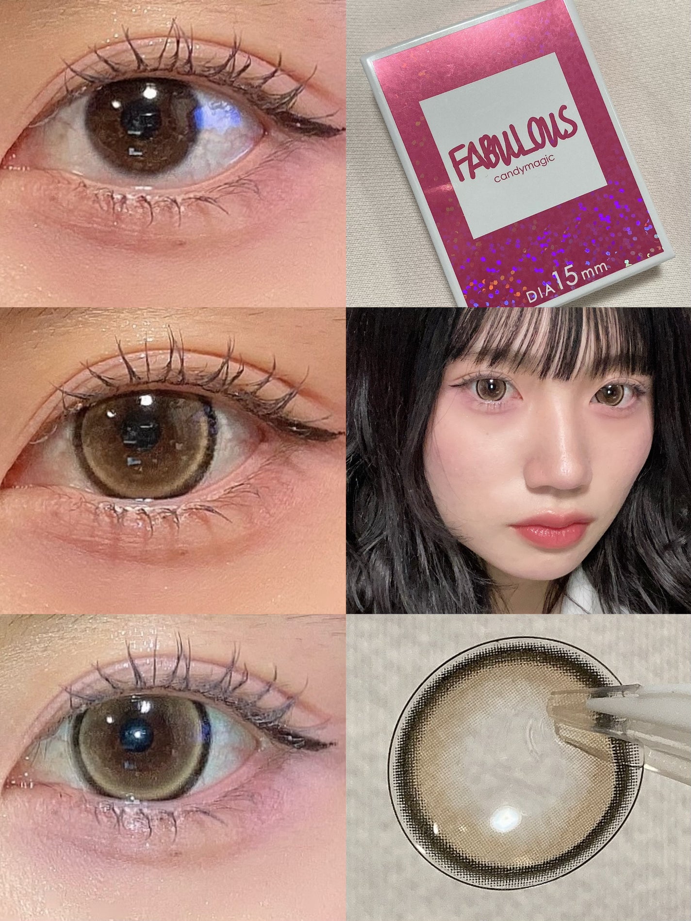 Fabulous(ファビュラス)1month/FABUROUS/カラーコンタクトレンズを使ったクチコミ(4枚目)