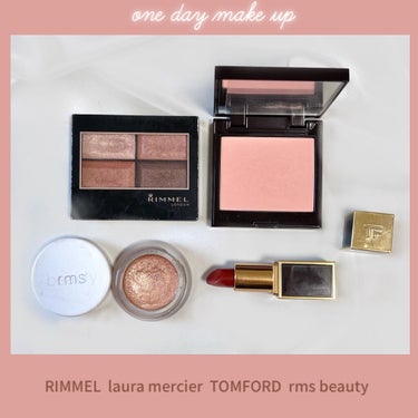 ある日のメイク🍁

■rms beauty
アイポリッシュ　ラッキー
■rimmel
ロイヤルヴィンテージアイズ　014
■ローラメルシエ
ブラッシュカラーインフュージョン
11　グアバ