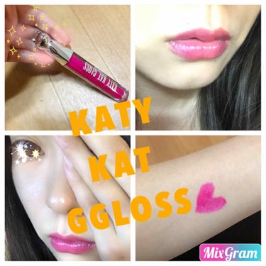 katy kat gloss/カバーガール/リップグロスを使ったクチコミ（1枚目）