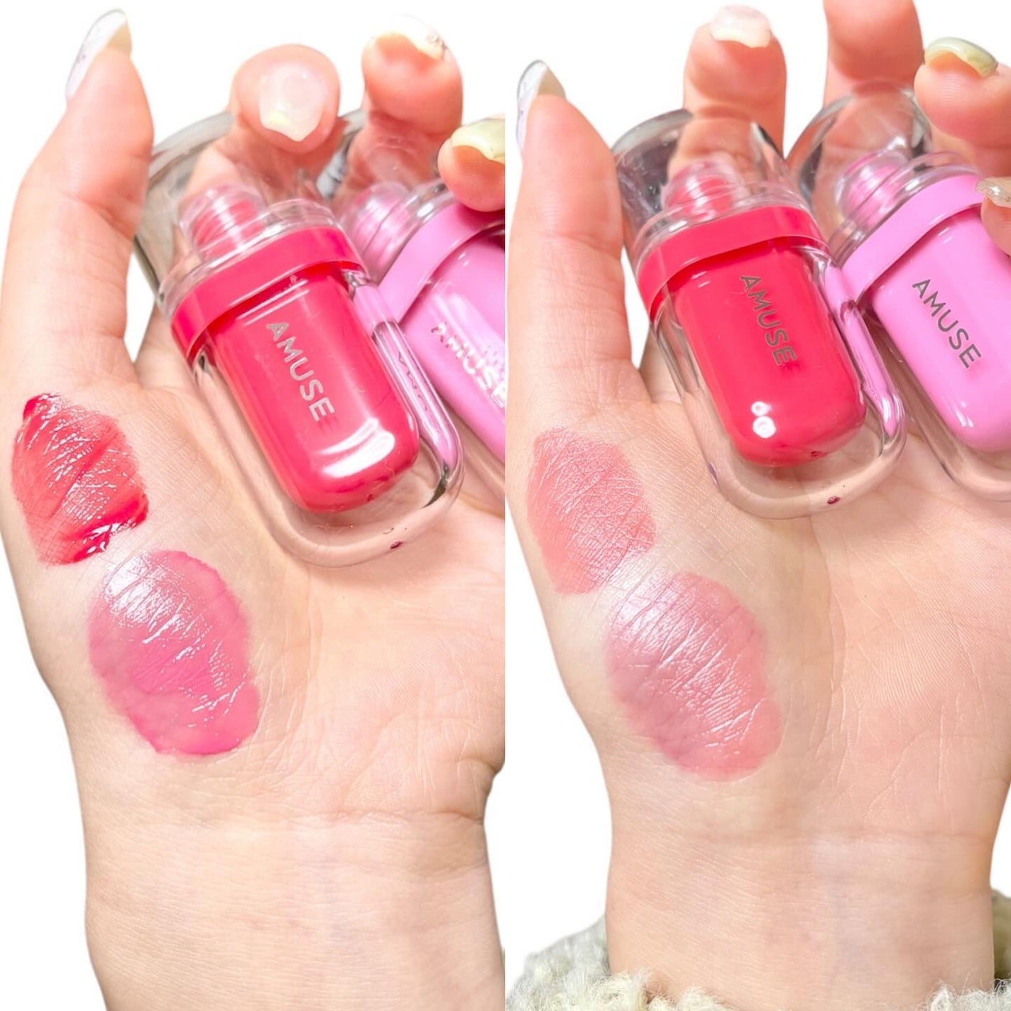 ジェルフィットティント/AMUSE/リップティントを使ったクチコミ(6枚目)